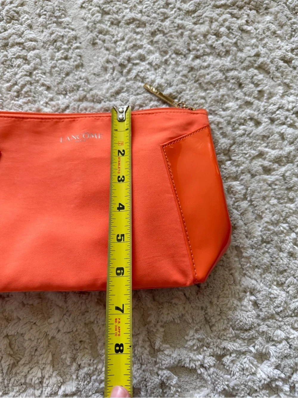 Lancôme Orange Cosmetic Pouch